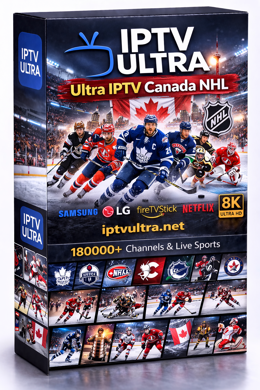 Buy Ultra IPTV Canada | NHL TSN Sportsnet Stanley Cup 29K 4K Leafs Oilers McDavid