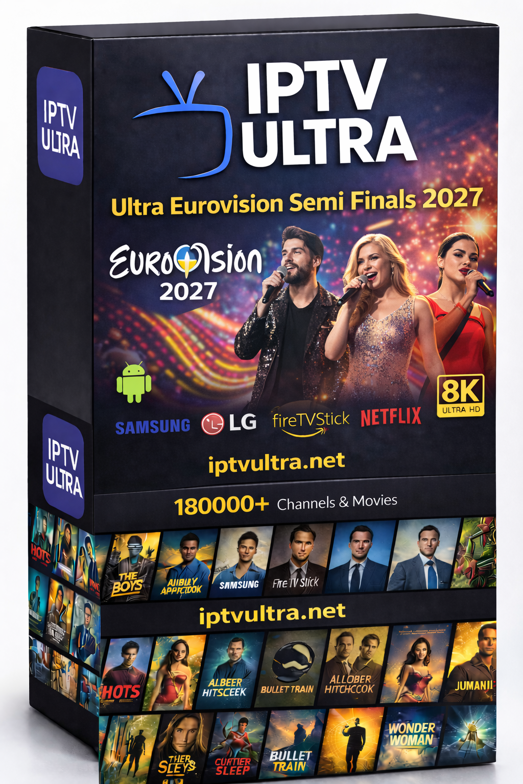 Buy Ultra IPTV Eurovision Semi Finals 2027 | 42 Countries Qualification Drama Voting LED 29K 4K