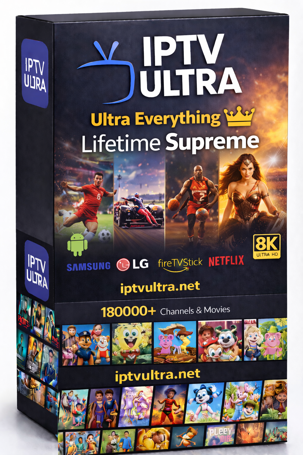 Buy Ultra IPTV Everything Lifetime Supreme | 60K Channels 16K Beta Unlimited VIP Mansion 8K Forever