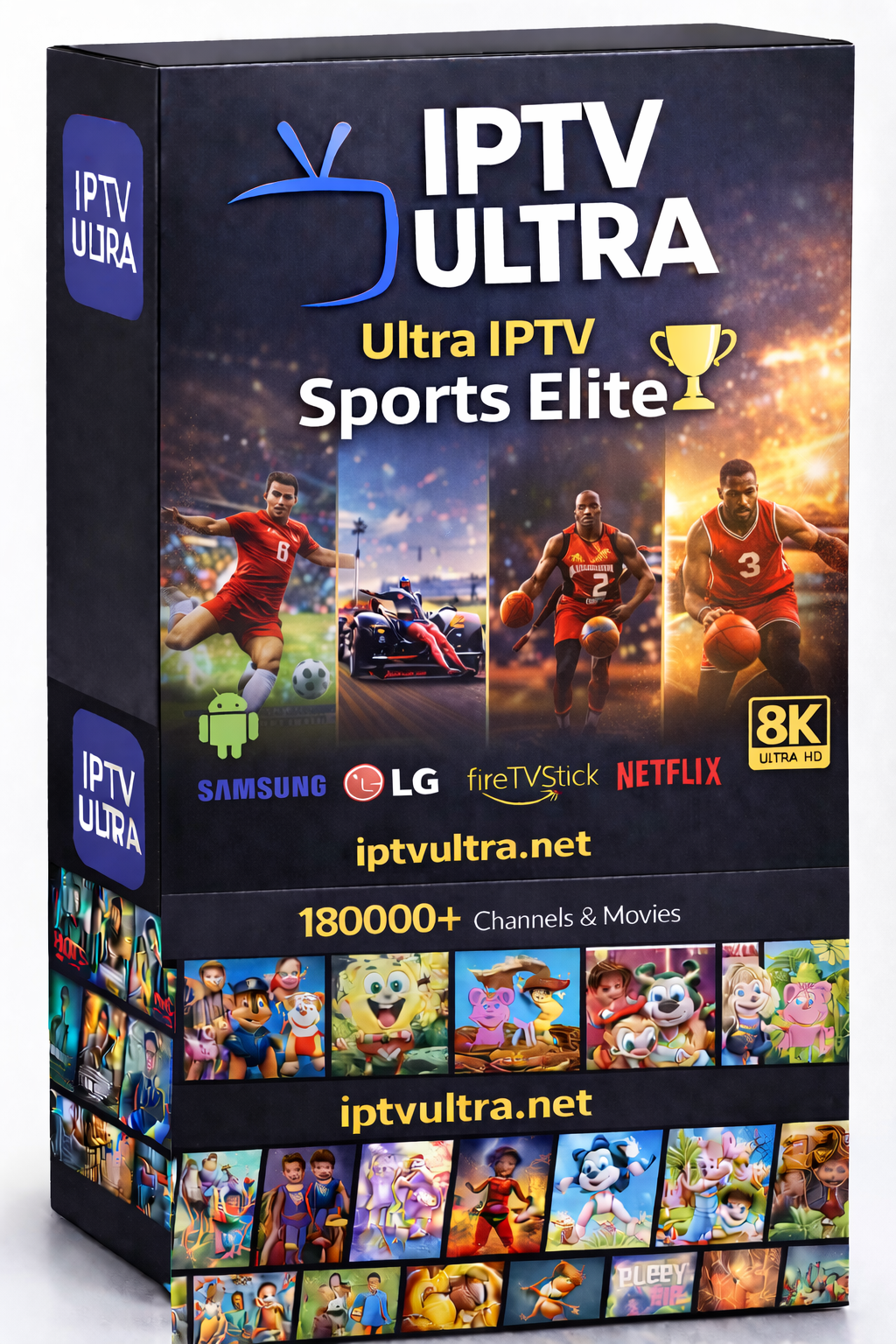 Buy Ultra IPTV Sports Elite | EPL Bundesliga NBA NFL 35K 4K Multiview No Ads PPV