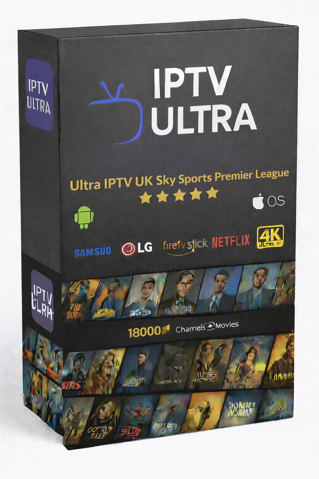 Buy Ultra IPTV UK | Sky Sports Premier League F1 Cricket Ashes 20K 4K Unlimited