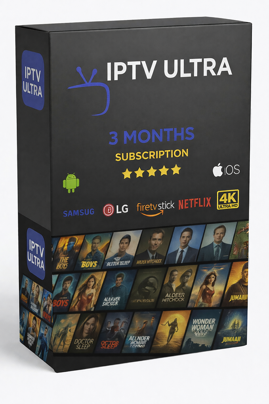 IPTV Ultra 3-Month Subscription – Legal, Fast & Affordable Streaming for Every Device