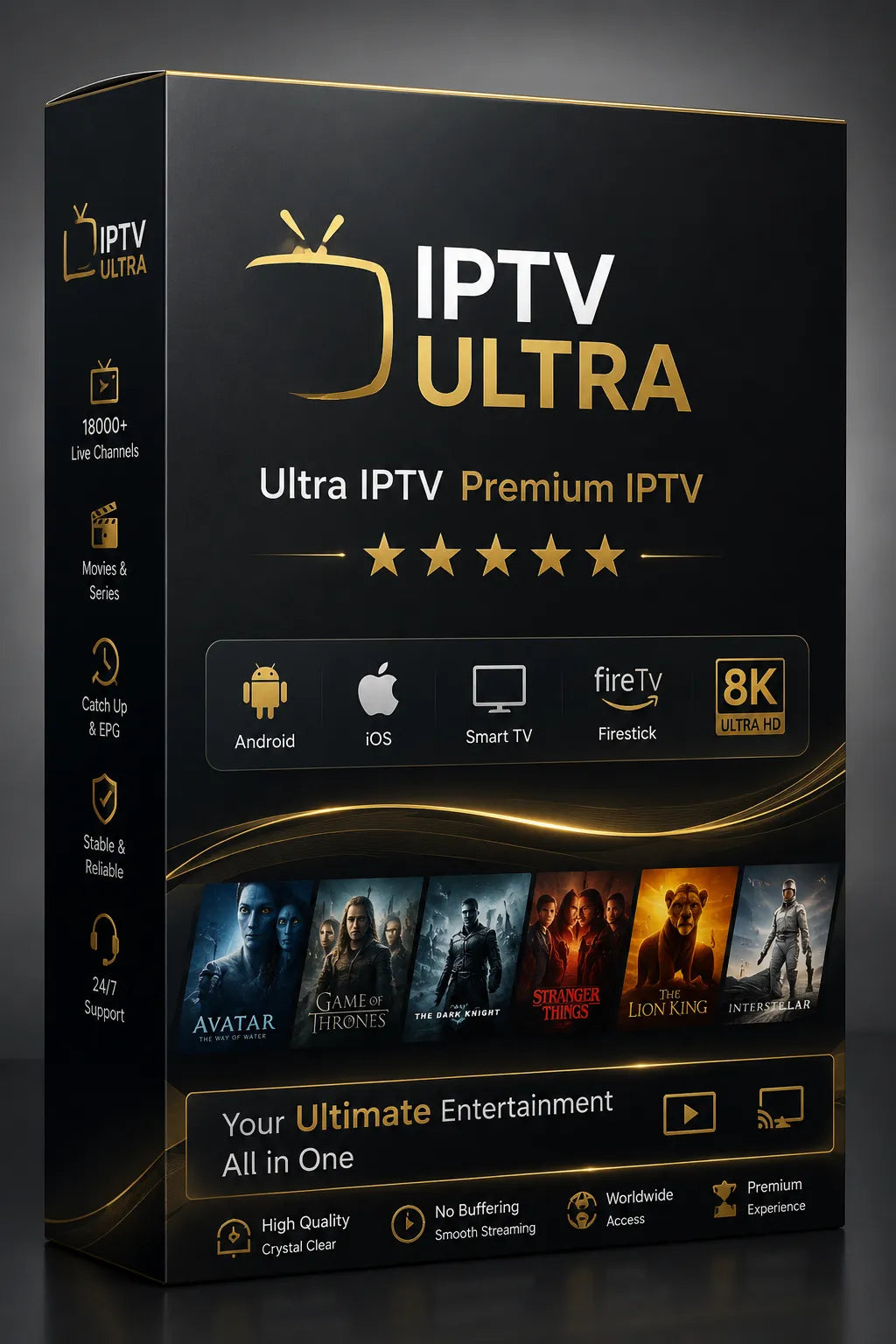 Premium IPTV Sports 4K Subscription 6 Months #24622 Image