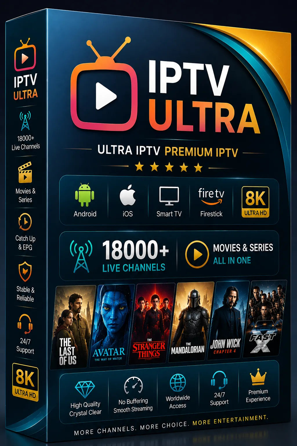 Premium IPTV UK 4K Premium Subscription 24 Months #8139 Image