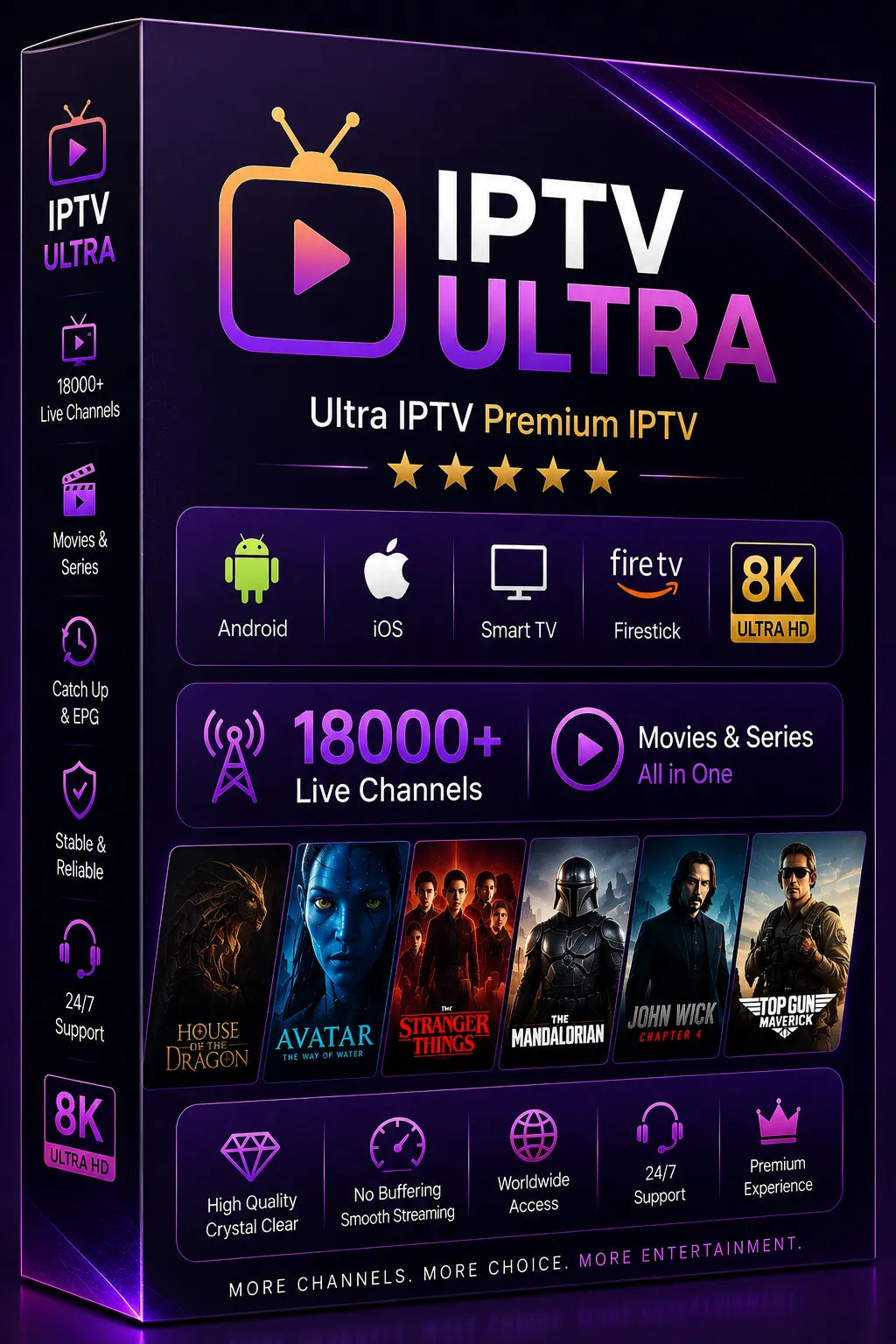 Premium IPTV MENA HD Subscription 3 Months #8556 Image