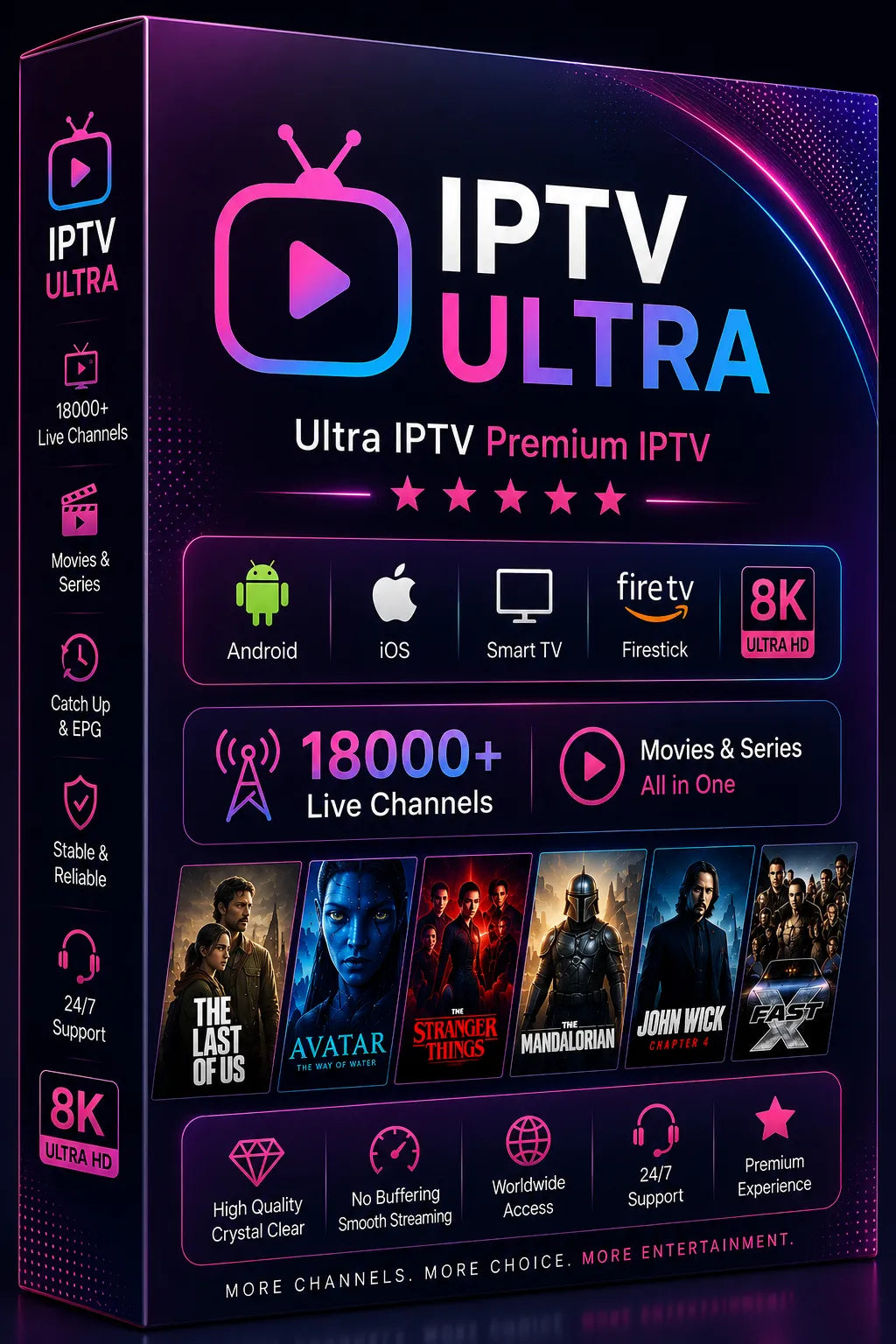 Premium IPTV UK 4K Premium Subscription 3 Months #11491 Image