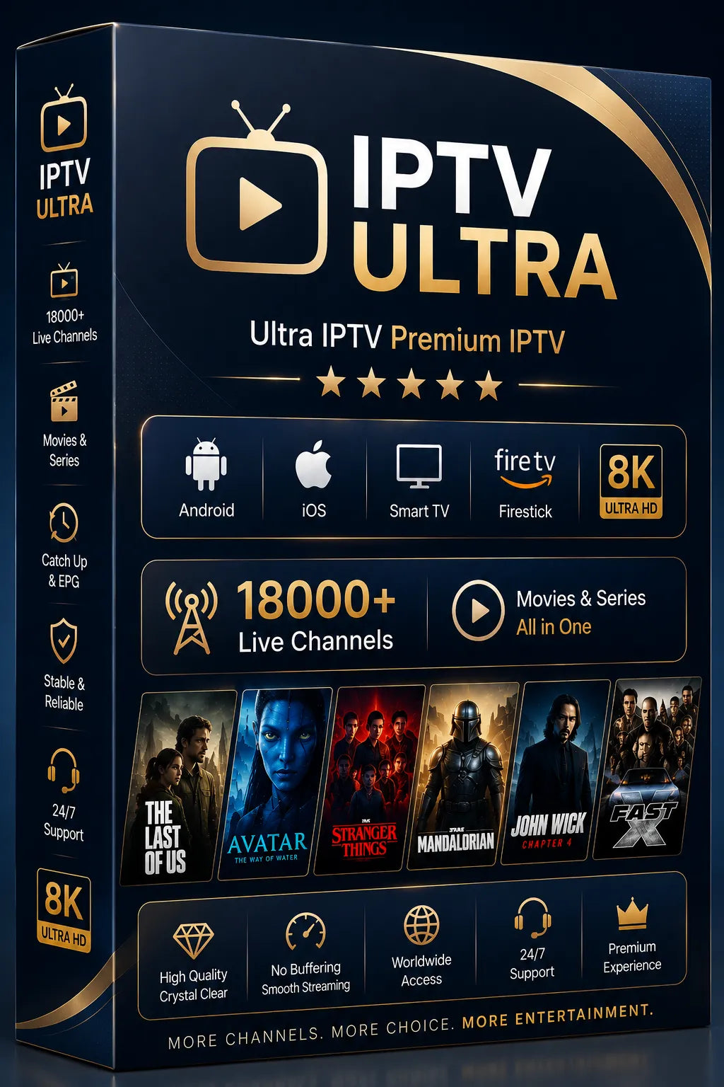 Premium IPTV Europe Full HD Subscription 24 Months #17169 Image